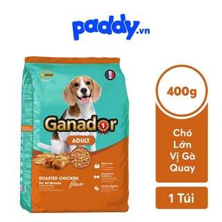 [400g] Thức Ăn Hạt Cho Chó Ganador Vị Gà Quay