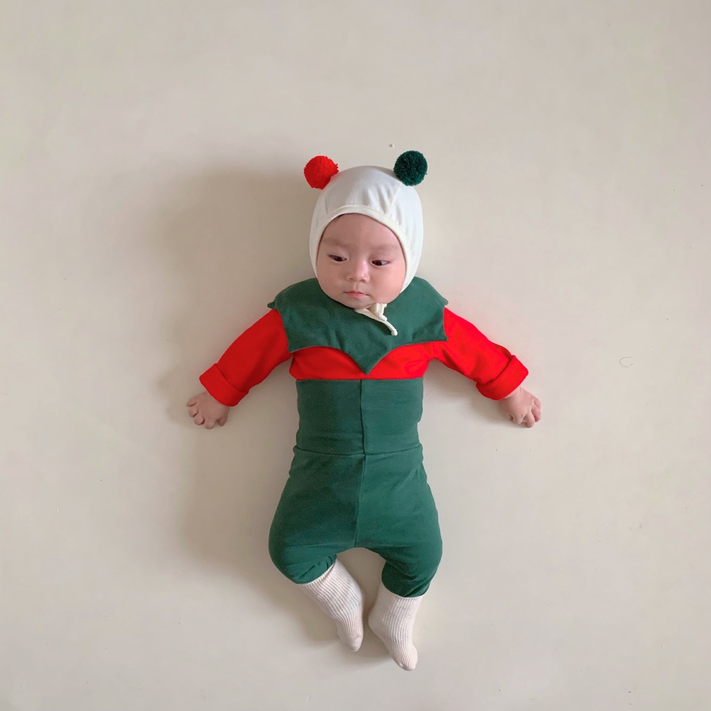 Bộ đồ Giáng sinh 3 chi tiết cho bé trai và bé gái