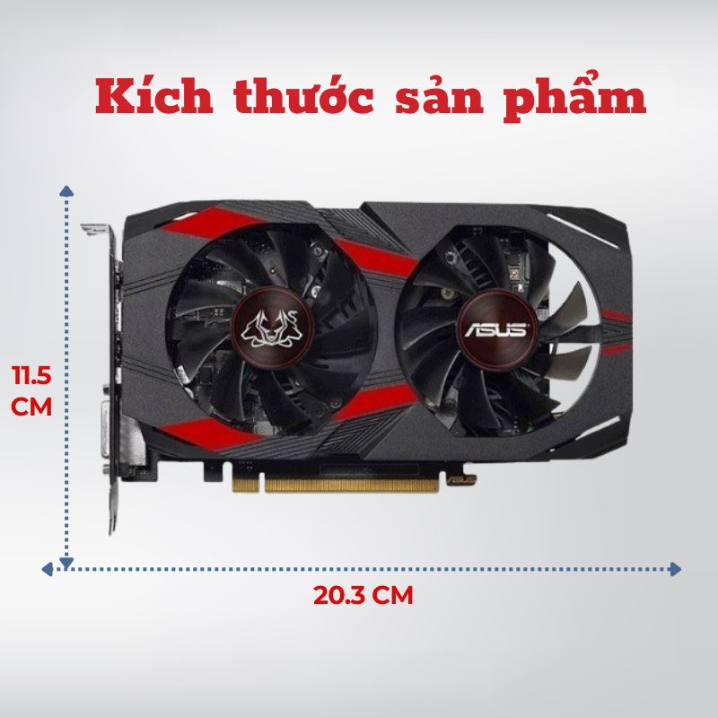 VGA máy tính Card màn hình ASUS 1050Ti like new 99% Gaming chuyên PC gaming (4GB GDDR5, 128-bit, DVI+HDMI+DP)-BH 5 Tháng | BigBuy360 - bigbuy360.vn