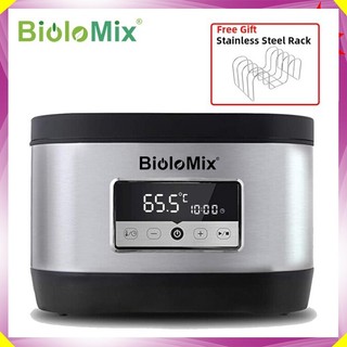 Máy nấu chậm Sous Vide BioloMix LS-SV03A thế hệ thứ 6 - Nấu ăn như một Cheef Pro - Hàng Nhập Khẩu (Bảo hành 2 năm)