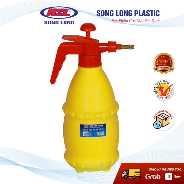 Bình xịt cầm tay- xịt áp suất tưới cây - các cỡ -Song Long