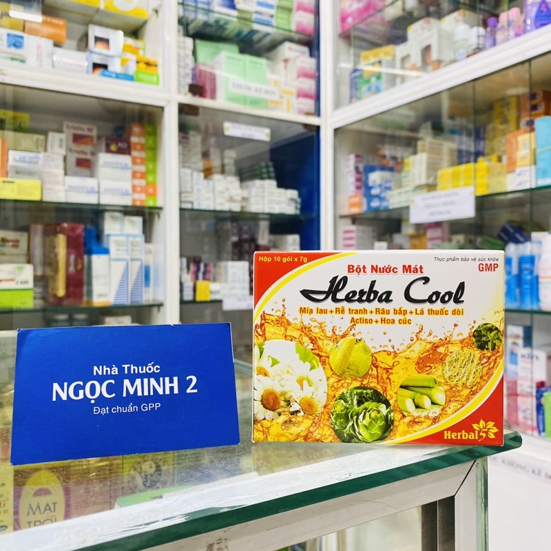✅ [Chính Hãng] Herba Cool bột nước mát hỗ trợ thanh nhiệt