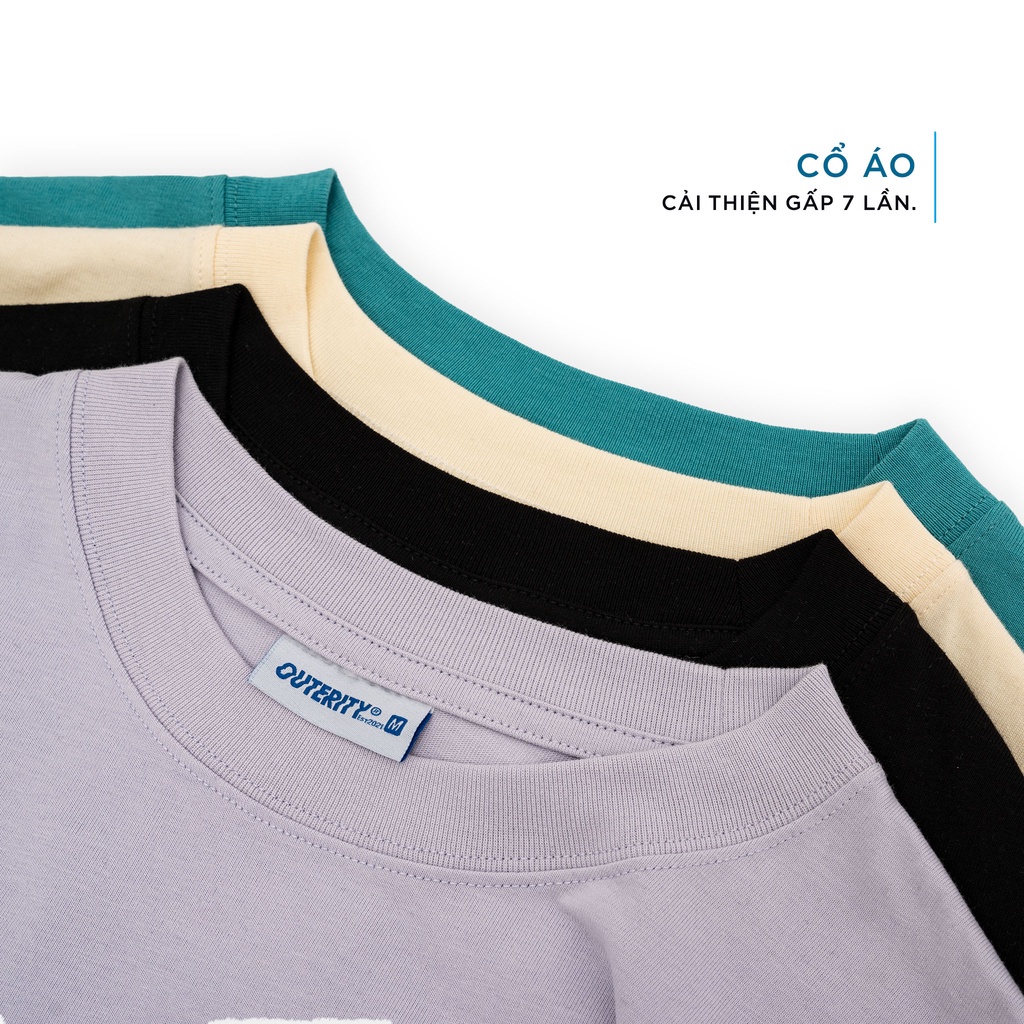 Áo thun nam nữ local brand unisex Collection Outerity Signature / v3.0