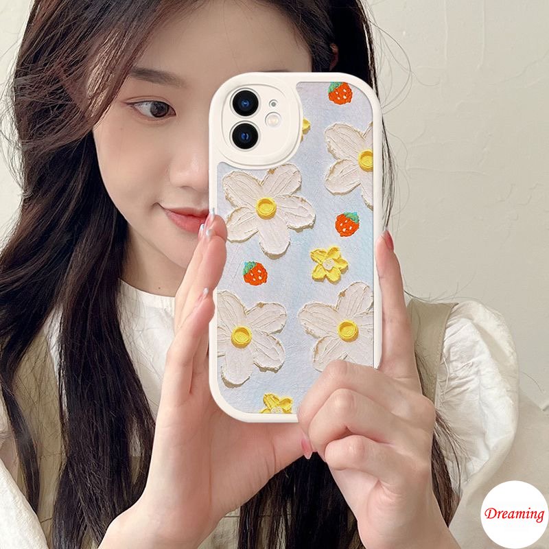 Ốp Điện Thoại Mềm In Hình Hoa Cho vivo y02t y22s y27 y36 y35 y53s y51 y31 y75 y78 y16 y15s y15a y20 y12s y30 y50 y21 y21s