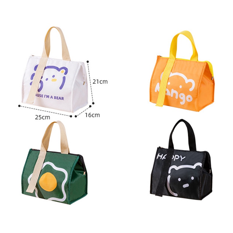 Túi Đựng Cơm Trưa Họa Tiết Hoạt Hình Dễ Thương