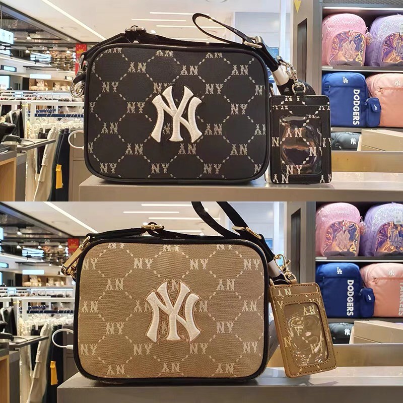 Túi MLB Monogram Jacquard Mini Crossbody - Túi đeo chéo MLB Xuất Dư