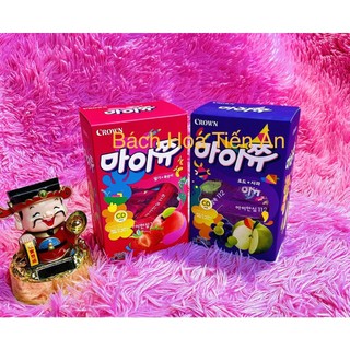 Kẹo Trái cây mix Crown My Chew made in korea hộp 220g tết an khang