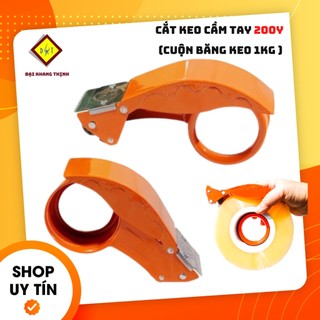  Cắt băng keo cầm tay 200y dùng cho cuộn băng keo 1kg dụng cụ cắt keo dao cắt keo 