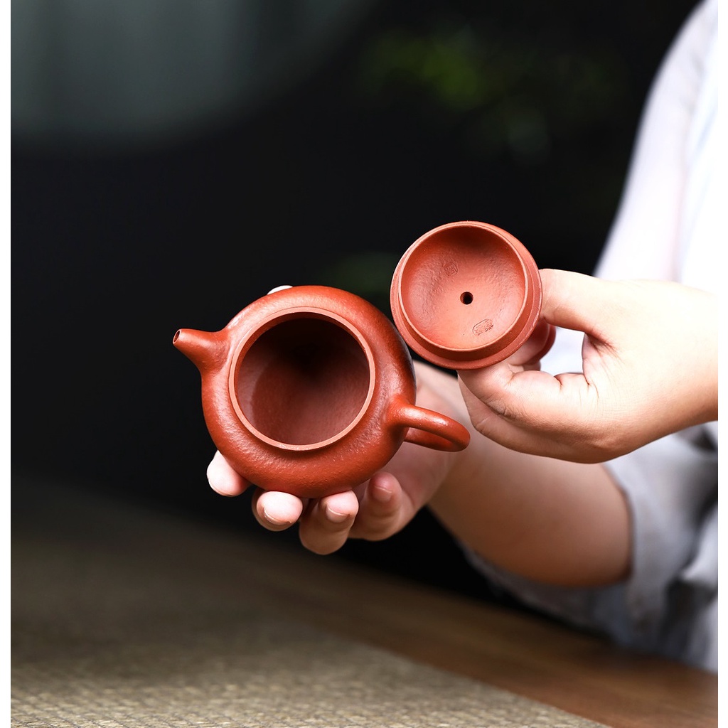 Ấm Tử Sa Nghi Hưng Phỏng Cổ 130 ml (Ngư Tử Chu Nê)