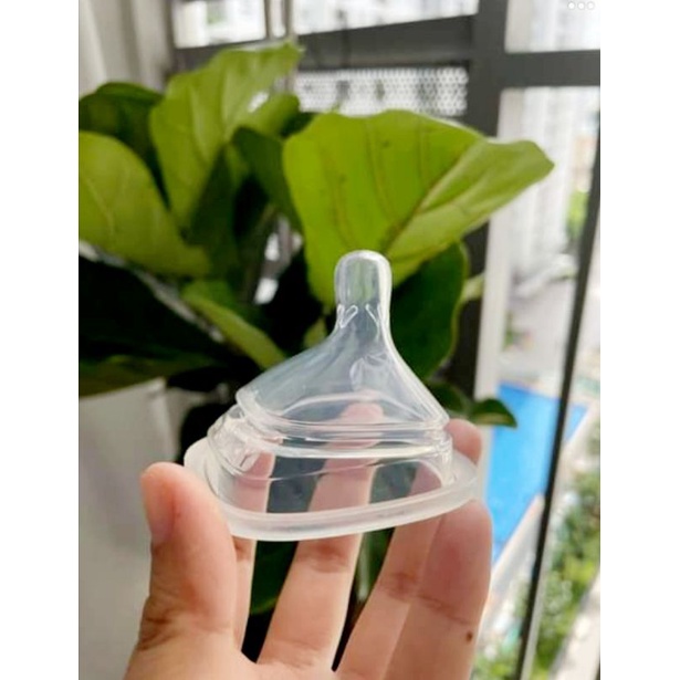 Set núm HG thay thế bình sữa vuông 150ml/250ml/330ml