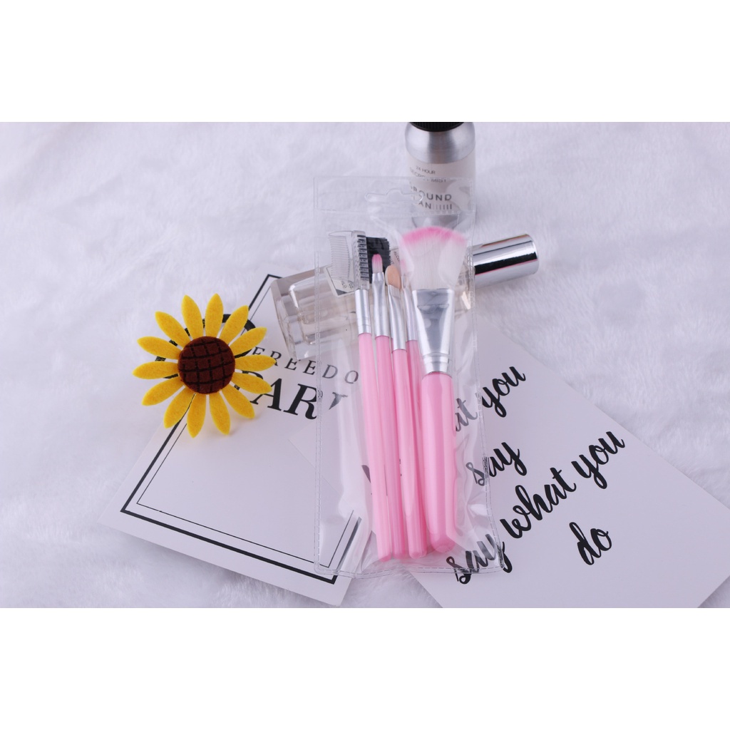 Bộ 22 Cọ Trang Điểm Chuyên Nghiệp (Size: 5 Chiếc)