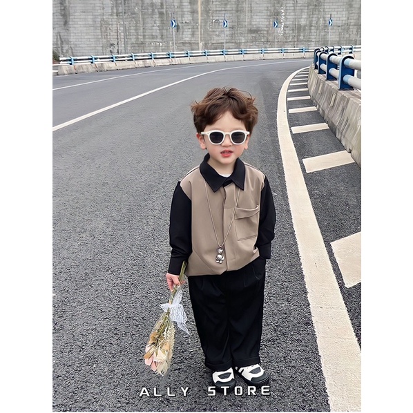 Bộ sơmi lụa ALLY Store K370