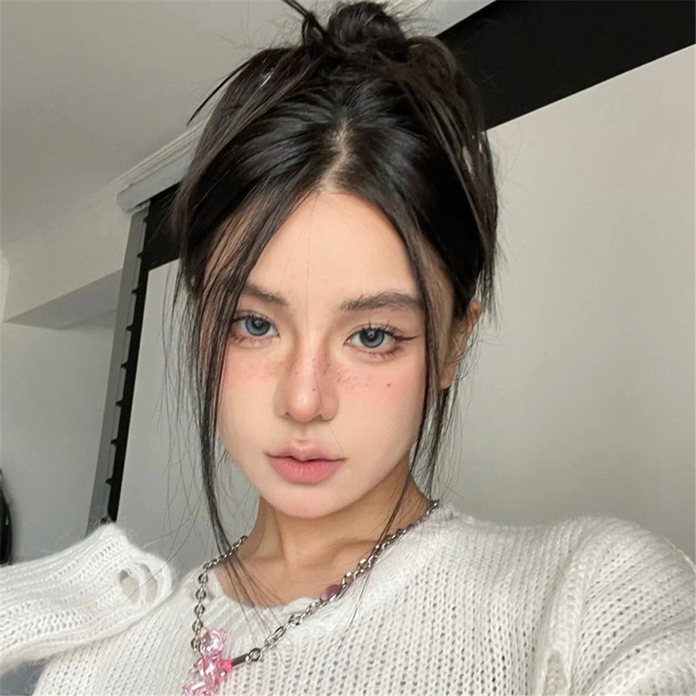 Băng Đô Cài Tóc Giả Hình Tổ Gà Tự Nhiên Cá Tính Cho Nữ Y2K