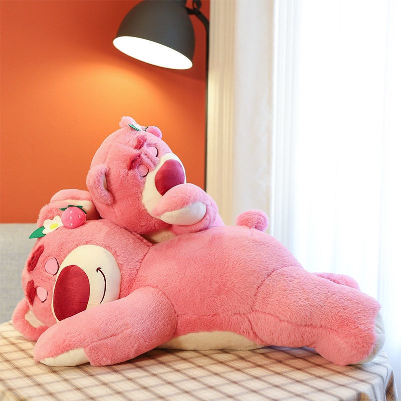 50CM-70CMTikTok Món quà sinh nhật cô gái búp bê gôi ngủ dễ thương gâu dâu tây mới của tiktok