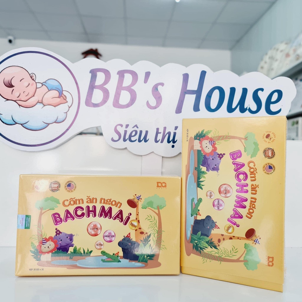 Cốm ăn ngon Bạch Mai hộp (30 gói x 3g)