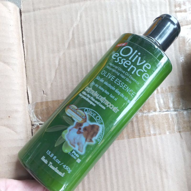 Sữa tắm Olive chó mèo 450ml 5 loại đa công dụng - DREAM PET SHOP