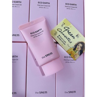 Kem Chống Nắng Giảm Dầu, Giúp Da Sáng Hồng Tự Nhiên The Saem Eco Earth