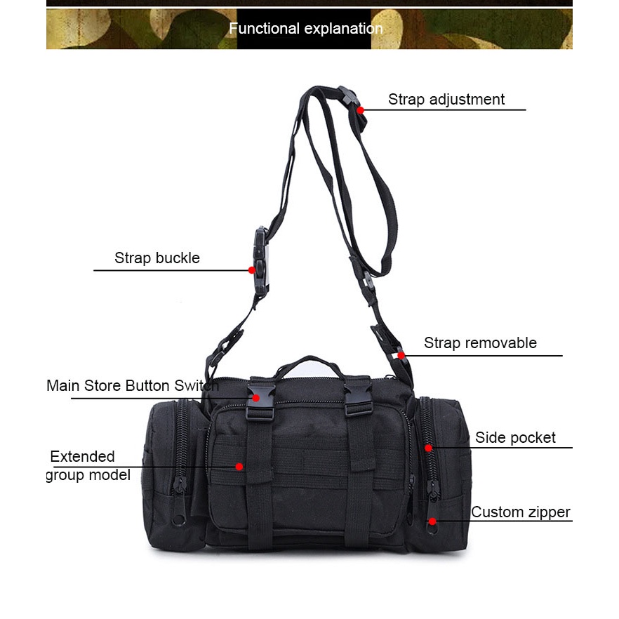 Ba Lô Thể Thao Vải Oxford Chống Thấm Nước 3P / 8 Màu Tùy Chọn