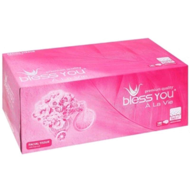 Khăn Hộp BLESS YOU ALAVIE 180 tờ - 516