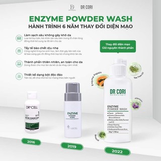 Bột rửa mặt Dr Pluscell Enzyme Powder Wash 50g