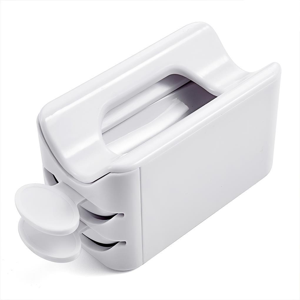 Khay Đựng Bột Nhúng Trang Trí Móng Tay Hai Lớp Kèm Phễu Tiện Dụng