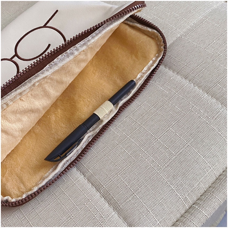 Túi Đựng Laptop / Máy Tính Bảng Thêu Hình Động Vật Dễ Thương Phong Cách Hàn Quốc Cho 10 11 13 inches