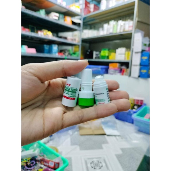 Ống hít mũi green her thái
