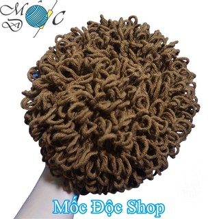 Mũ len tóc giả cho bé trai sơ sinh đến 3 tuổi
