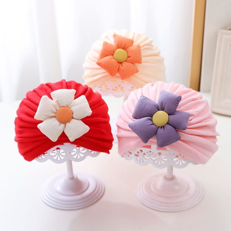 Mũ Turban băng đô cotton cho bé gái - Mẹ bò sữa Shop