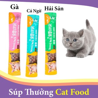 Súp thưởng thức ăn mèo Cat Food-Súp thưởng Cat Food-Thức Ăn Mèo