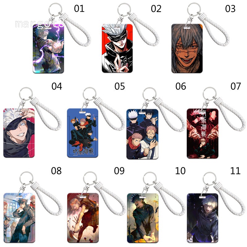 Vỏ Đựng Thẻ Xe Bus / Thẻ Ngân Hàng Bằng ABS Họa Tiết Anime Jujutsu Kaisen Dùng Làm Quà Tặng Giáng Sinh|Bộ Dụng Cụ Văn Phòng Phẩm Tiện Lợi