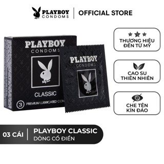 Bao Cao Su Playboy Classic Hộp 3 Cái