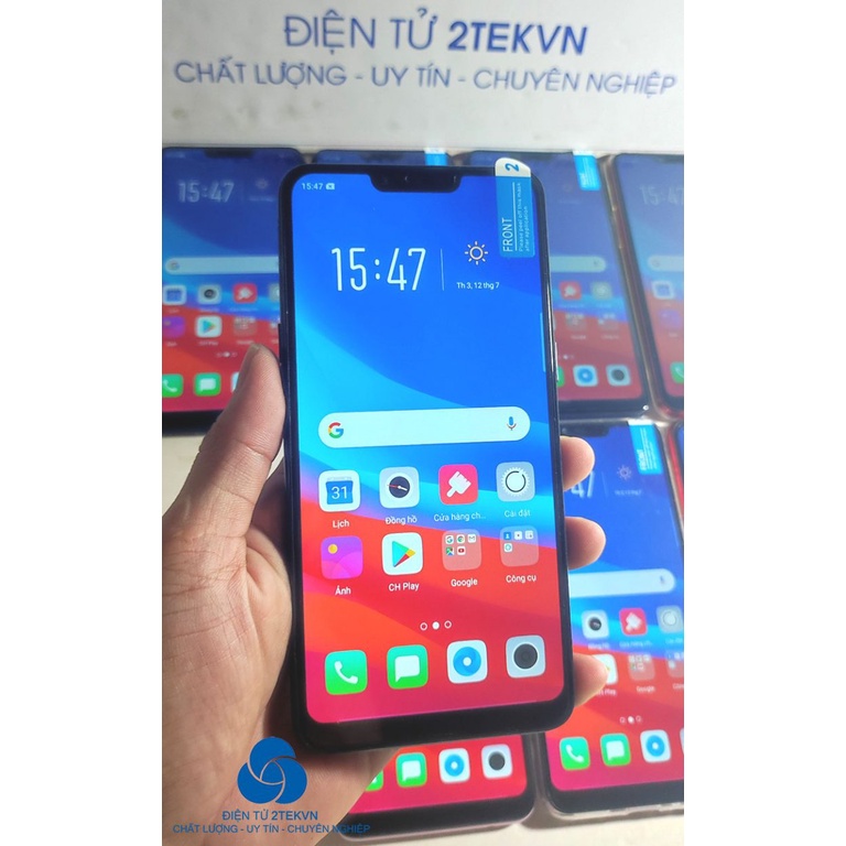 Điện thoại cảm ứng A3s ram 6/128Gb tặng kèm ốp lưng và sạc...Bảo hành 06 tháng