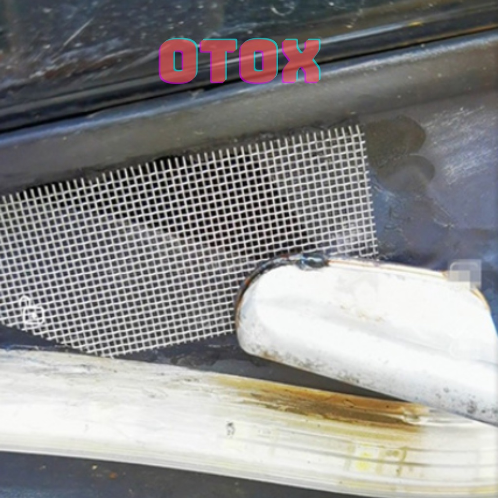 Lưới thép không gỉ hàn nhựa ô tô 3 miếng 20x15cm