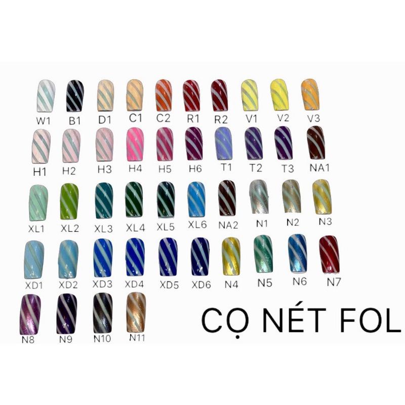 sơn cọ nét Fol gel