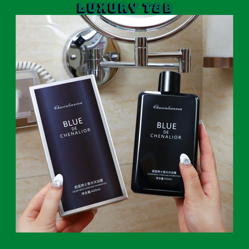 Dầu gội sữa tắm nước hoa cho nam dưỡng tóc siêu mượt hương thơm bền lâu lôi cuốn 420ml