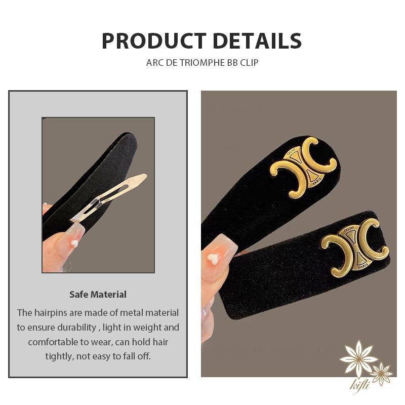 Kẹp Tóc Phong Cách Mới Hình Học Thời Trang Mùa Hè Dễ Phối Đồ kẹp tóc càng cua kẹp tóc hàn quốc