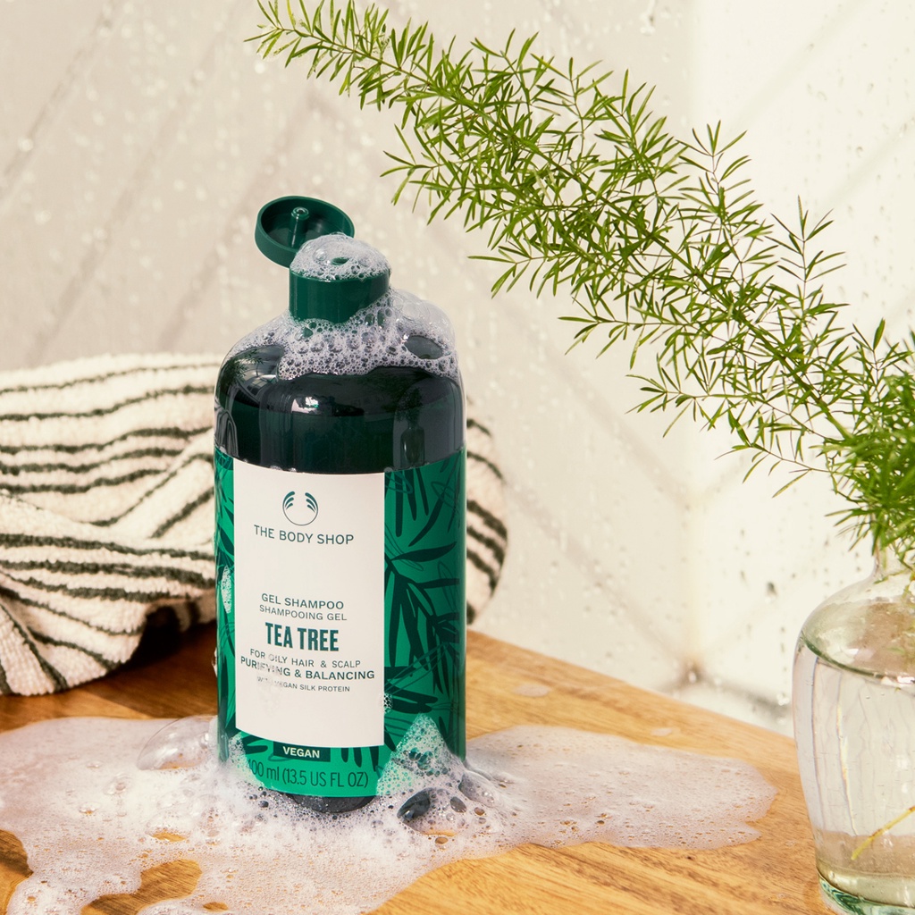 Dầu Gội Tràm Trà The Body Shop Tea Tree Purifying and Balancing Shampoo