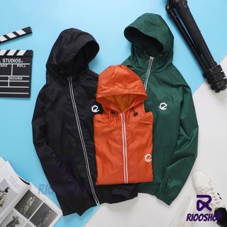 [XẢ KHO] Áo khoác dù nam đẹp chống thấm có nón 2 lớp cao cấp RCK028 - áo gió nam Riooshop
