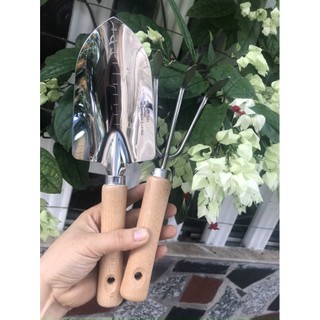 Bộ cào, xẻng mini làm vườn