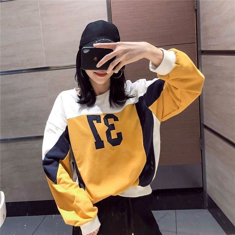 Bộ Đồ Thể Thao Dáng Rộng Phong Cách Hip Hop Đường Phố Hàn Quốc Thời Trang Thu Đông 2022 Cho Nữ