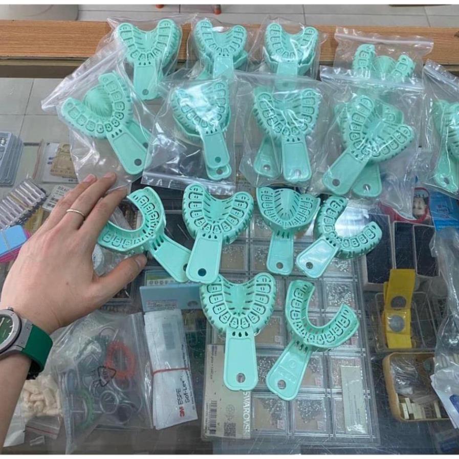 Khay cán gập góc nang hoa chuyên lấy dấu implant