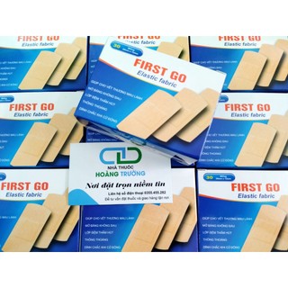Băng dính cá nhân First Go (tấm 3 miếng to)