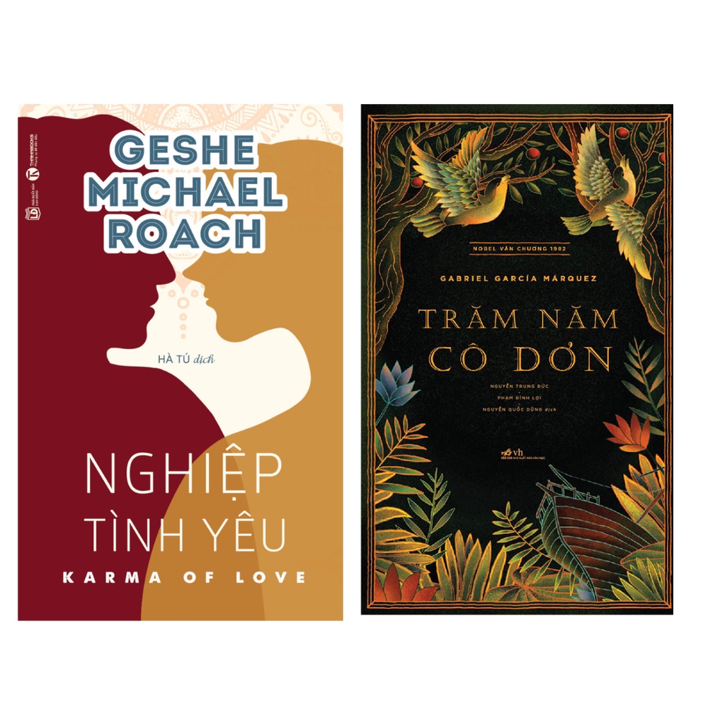 Sách Combo 2 Cuốn Văn Học Kinh Điển: Nghiệp Tình Yêu + Trăm Năm Cô Đơn