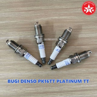 Bugi ôtô Denso PK16TT Platinum TT bạch kim chân ngắn
