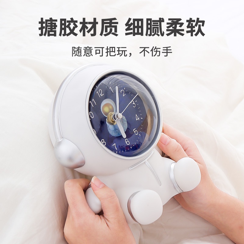 Đồng Hồ Báo Thức Để Bàn Hình Phi Hành Gia Hoạt Hình Sáng Tạo