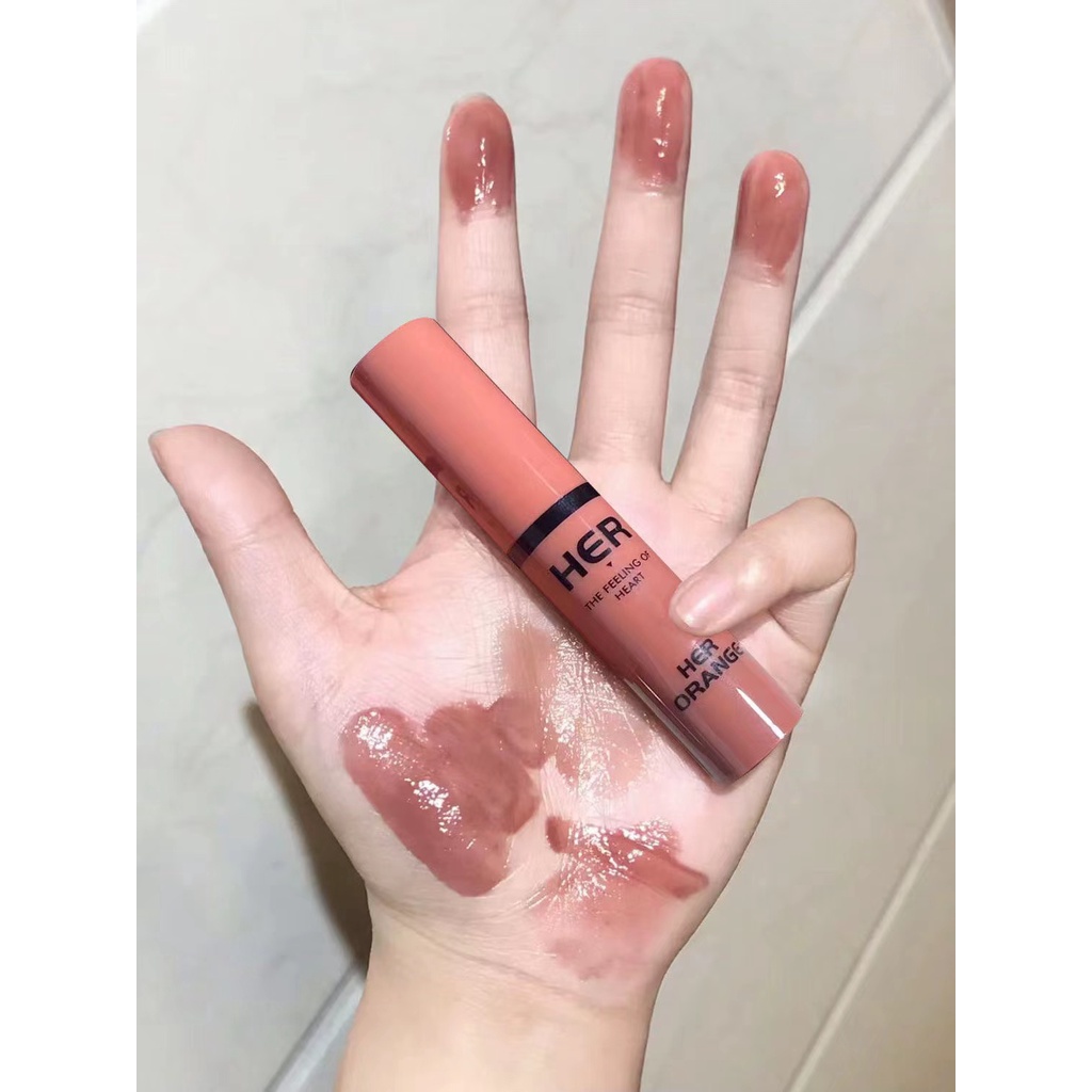 Son Môi HERORANGE Chống Thấm Nước Lâu Trôi 6 Màu Tùy Chọn