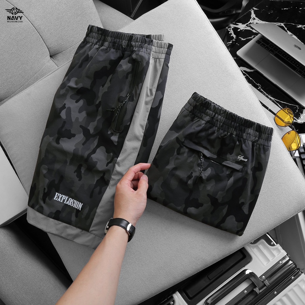 BIGSIZE NAM 80-140KG QUẦN SHORT RẰN RI ST004 2BIG NAVY STAR