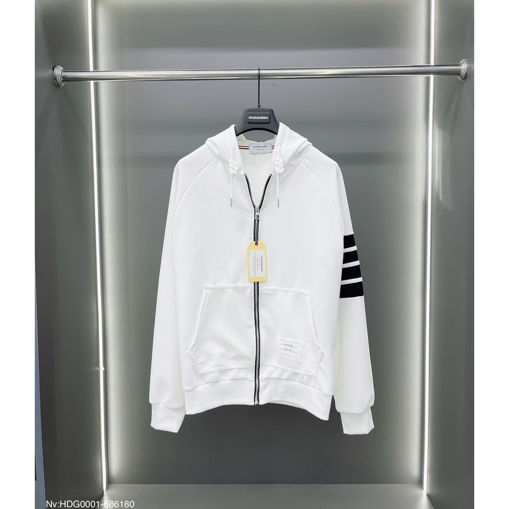 🔥Hot🔥Áo hoodie Thom Browne sọc tay hot trend Nam nữ New 2022