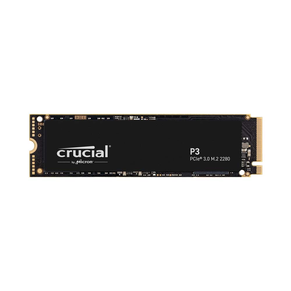 Ổ cứng SSD Crucial P3 500GB NVMe 3D-NAND M.2 PCIe Gen3 x4 CT500P3SSD8 | BigBuy360 - bigbuy360.vn